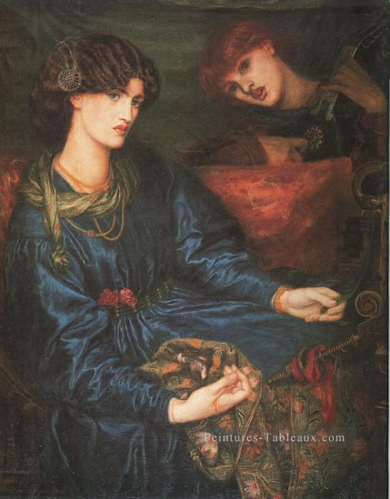 Mariana préraphaélite Confrérie Dante Gabriel Rossetti Peintures à l'huile